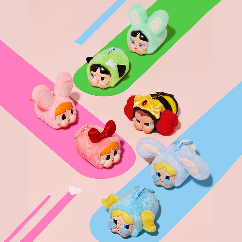 POPMART - CRYBABY - BLOSSOM 2 full set powerpuff girls cry baby 01